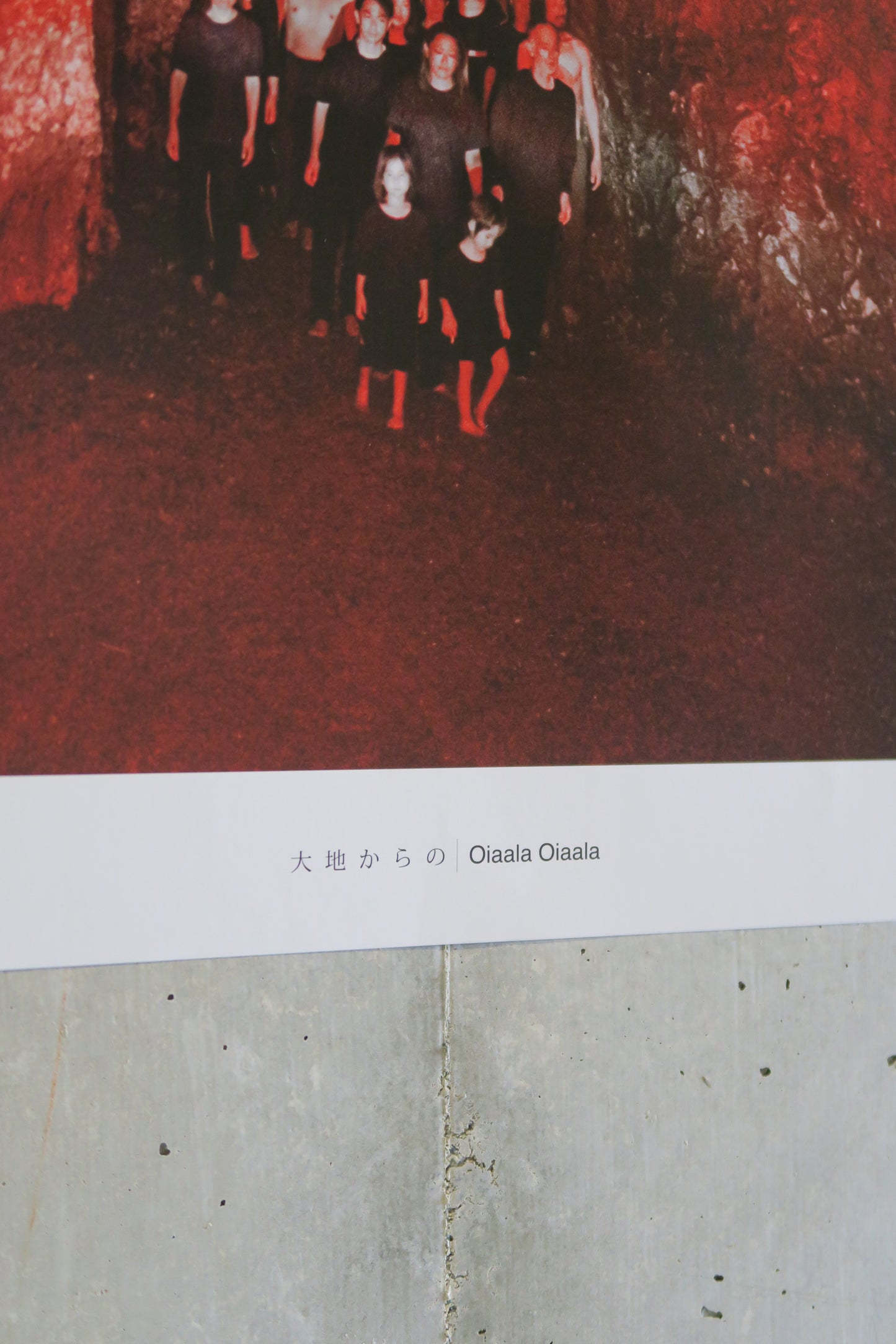 Ryu IKa ” 大地からの / Oiaala Oiaala " ( Exhibition Poster )