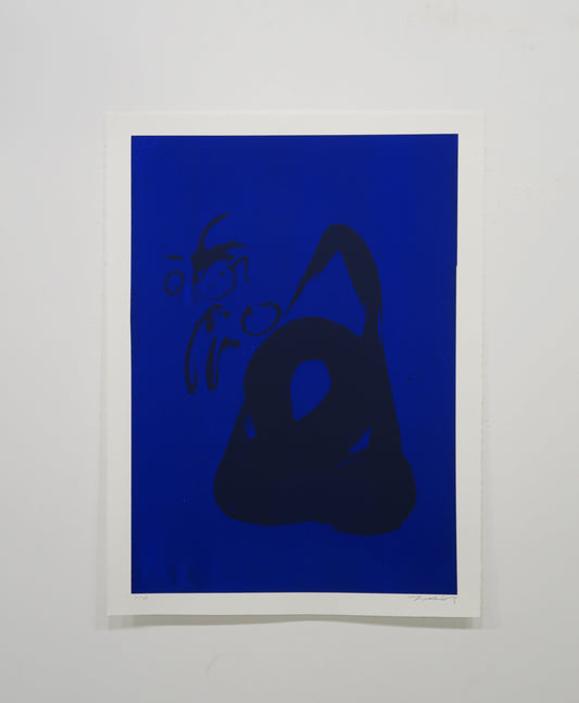 Daichiro Shinjo - DARUMA 2024 (BLUE ON BLUE)